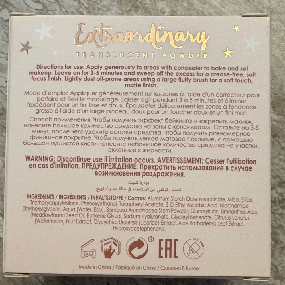 Ciate London Translucent Powder - Picture 4 of 7